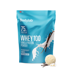 Bodylab Whey 100 (1 kg) - Vanilla Milkshake - Proteinpulver